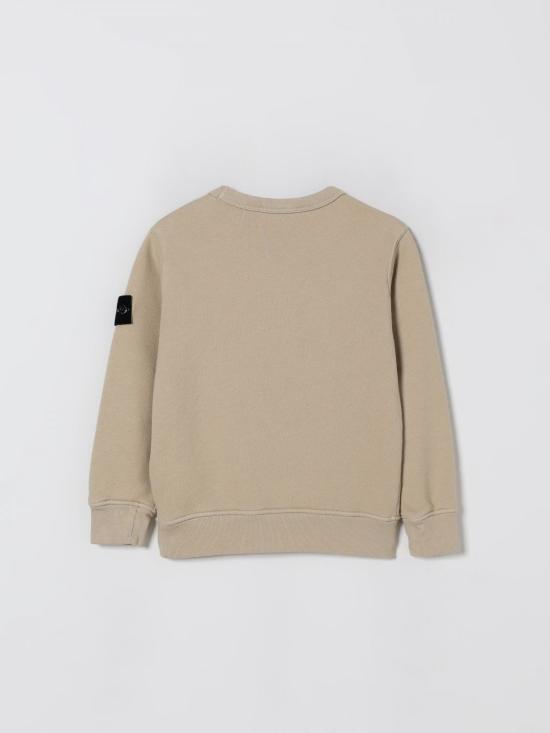 25FW [키즈] 스톤 아일랜드 풀오버 6100019S0045 V0155 Sand - STONE ISLAND