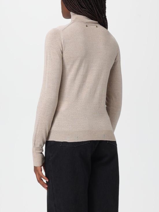 25FW 골든구스 울 터틀넥 스웨터 GWP00953P00066555150 Beige - GOLDEN GOOSE