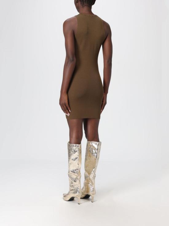 25FW 디젤 롱 원피스 A174490DLAX 5FP Brown - DIESEL