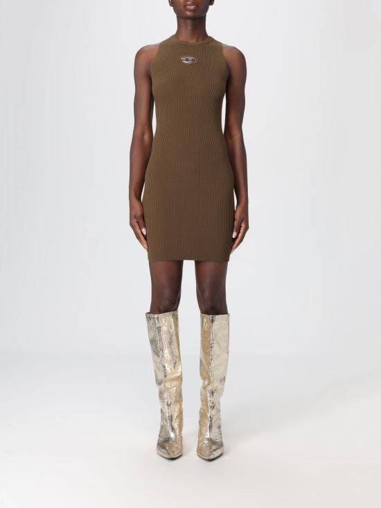 25FW 디젤 롱 원피스 A174490DLAX 5FP Brown