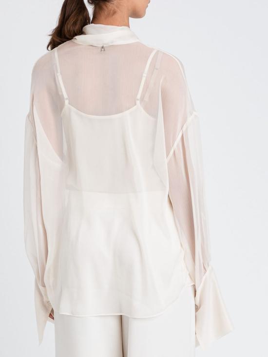 25FW 액티튜드 트윈세트 블라우스 252AT2210 12610 Sand - ACTITUDE TWINSET