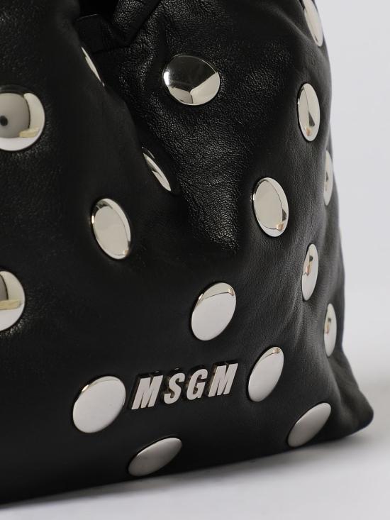 25FW [키즈] 엠에스지엠 가방 F5MSJGBA095 110 Black - MSGM