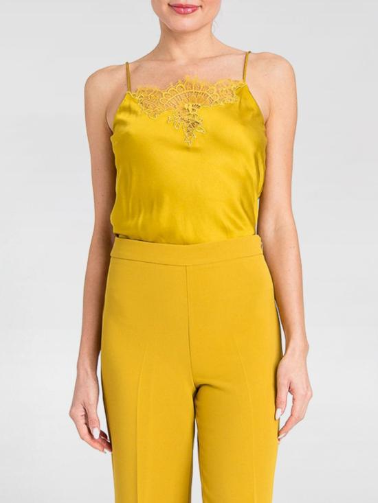 25FW 트윈셋 민소매 티셔츠 252TP2391 12607 Yellow