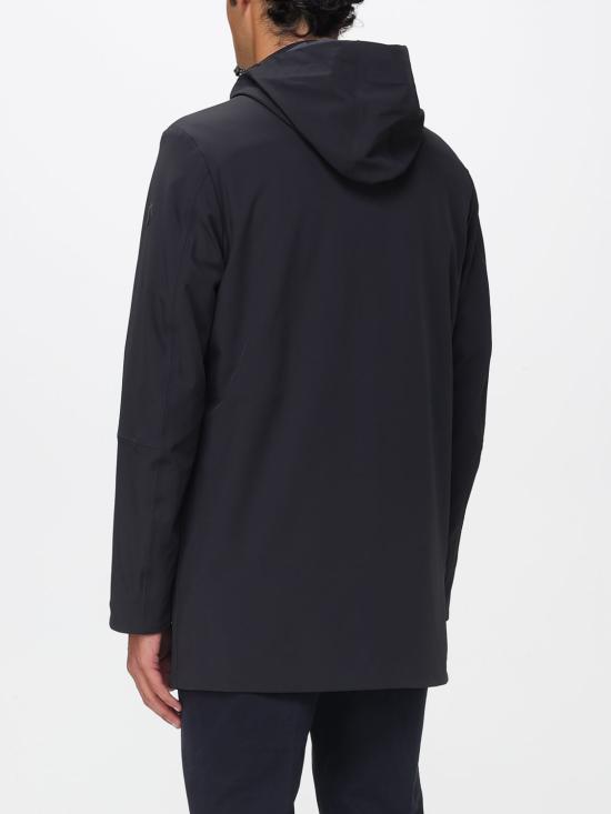 25FW 피플 코트 HAGUROPM938 999 Black - PEOPLE