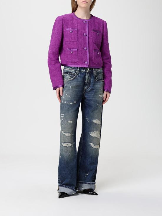 25FW 돌체앤가바나 자켓 F27GOTFMTAC F0571 Violet - DOLCE & GABBANA