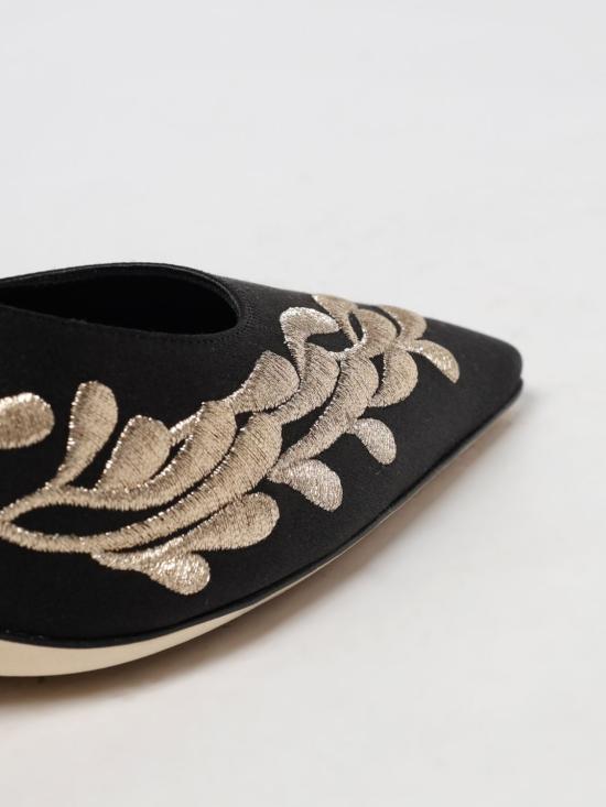 25FW 마놀로 블라닉 뮬/슬리퍼 325 3003 0001 0015 Black - MANOLO BLAHNIK