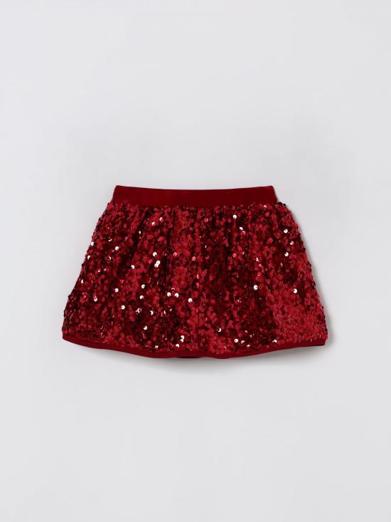 25FW [키즈] 리우조 스커트 KF5105J3777 91656 Red - LIU JO