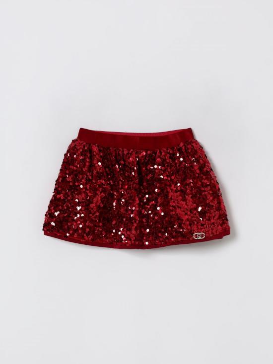 25FW [키즈] 리우조 스커트 KF5105J3777 91656 Red