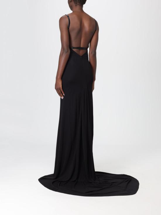 25FW 디스퀘어드2 롱 원피스 S72CV0670S24588 900 Black - DSQUARED2