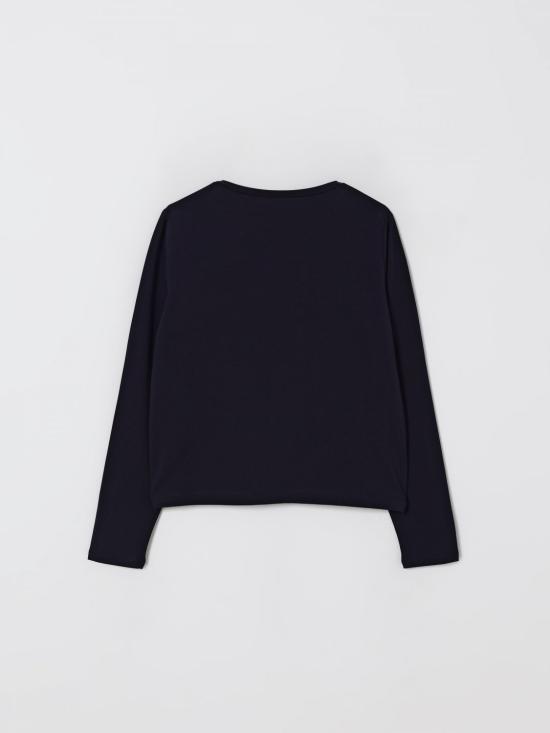 25FW [키즈] 리우조 티셔츠 GF5108J0088 P9048 Navy - LIU JO