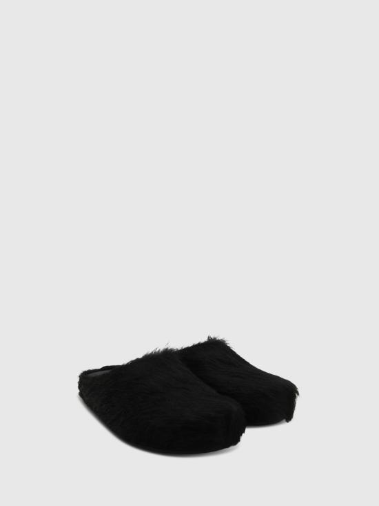 25FW 마르니 뮬/슬리퍼 SBMR000600P41220 0N99 Black - MARNI