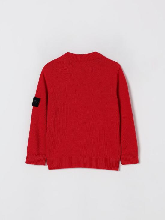 25FW [키즈] 스톤 아일랜드 풀오버 5100002S00M1 V0036 Red - STONE ISLAND