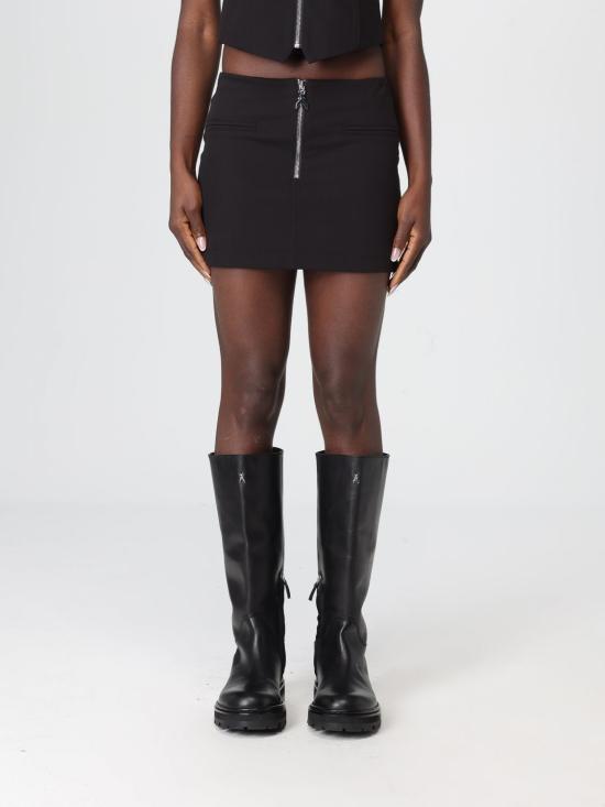 25FW 파트리지아페페 숏 스커트 2G1047A498 K103 Black