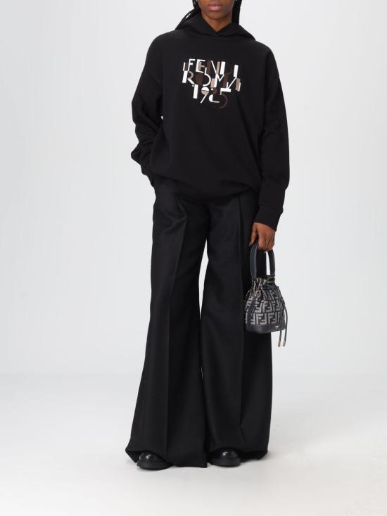25FW 펜디 스웨터 FS9755AVFA F0GME Black - FENDI