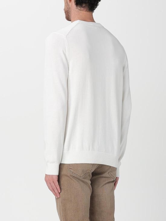 25FW 라코스테 스웨터 AH0128 70V White - LACOSTE