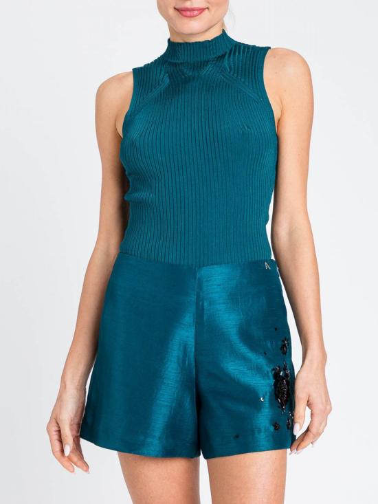 25FW 액티튜드 트윈세트 민소매 티셔츠 252AP3142 12557 Green