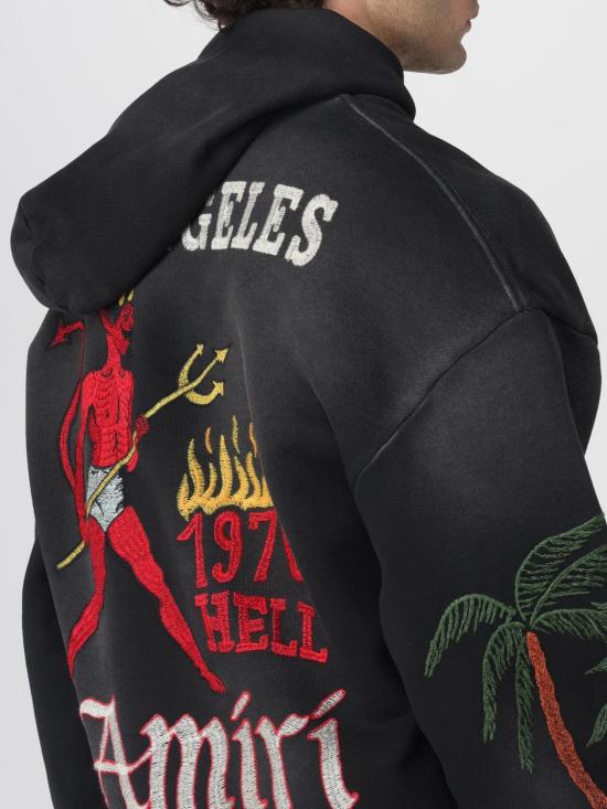 25FW 아미리 긴팔 티셔츠 AMJYHD1122 Black - AMIRI