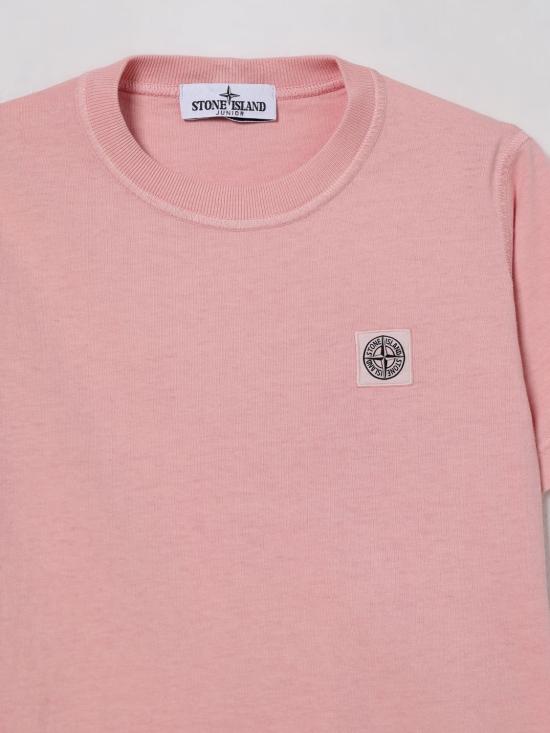 25FW [키즈] 스톤 아일랜드 티셔츠 2100006S0050 V0080 Pink - STONE ISLAND