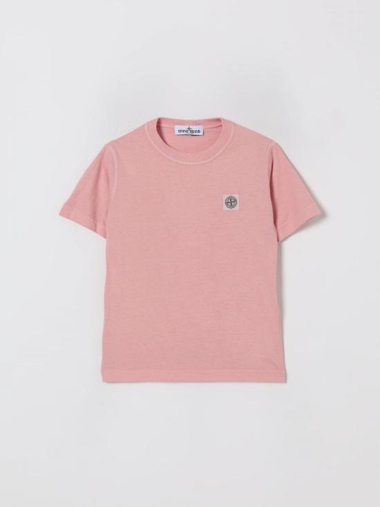 25FW [키즈] 스톤 아일랜드 티셔츠 2100006S0050 V0080 Pink