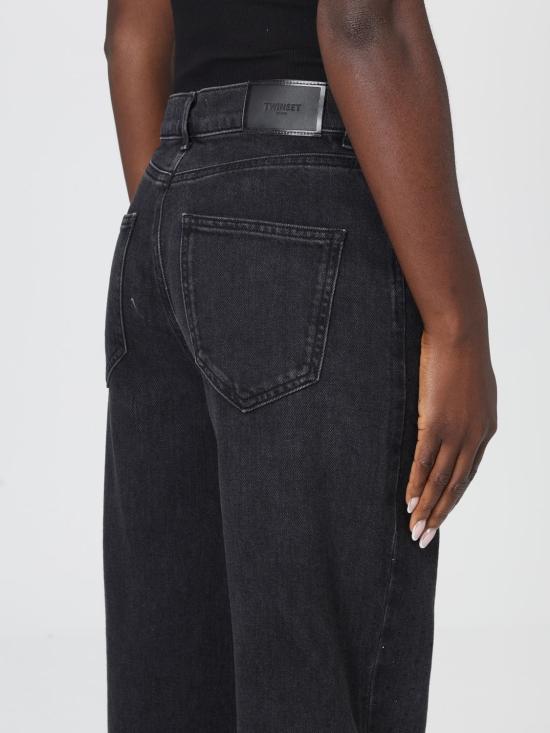 25FW 트윈셋 데님 팬츠 252TT2271 01103 Black - TWINSET