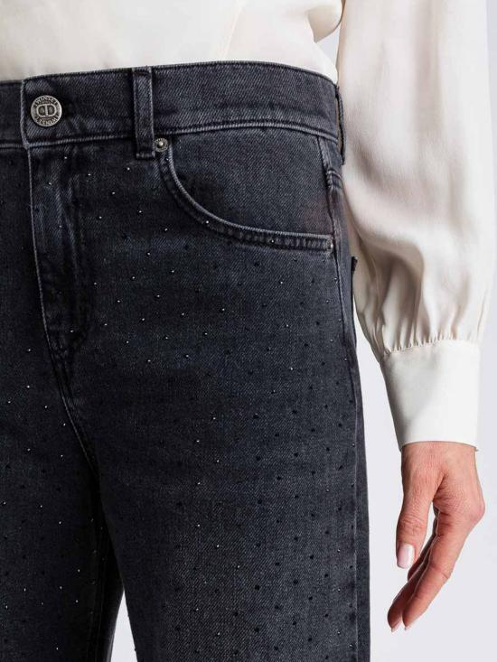 25FW 트윈셋 데님 팬츠 252TT2271 01103 Black - TWINSET