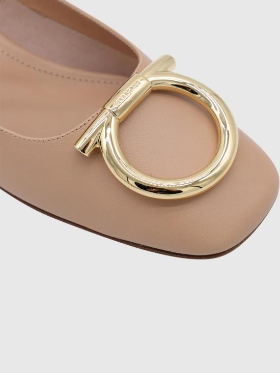 25FW 살바토레 페라가모 플랫 슈즈 01K512 785221 003 Wine - SALVATORE FERRAGAMO