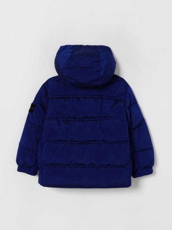 25FW [키즈] 스톤 아일랜드 캐주얼 자켓 4100010S0019 V0022 Blue - STONE ISLAND