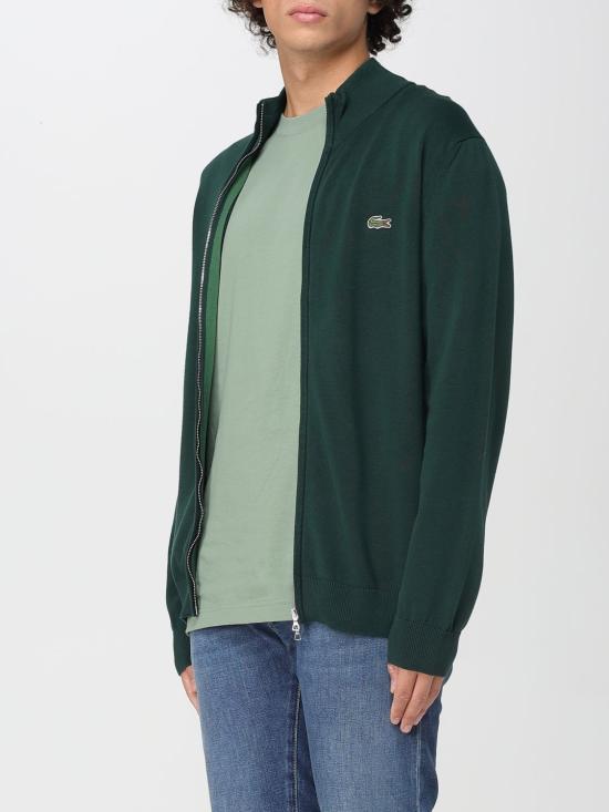 25FW 라코스테 스웨터 AH1957 YZP Green - LACOSTE
