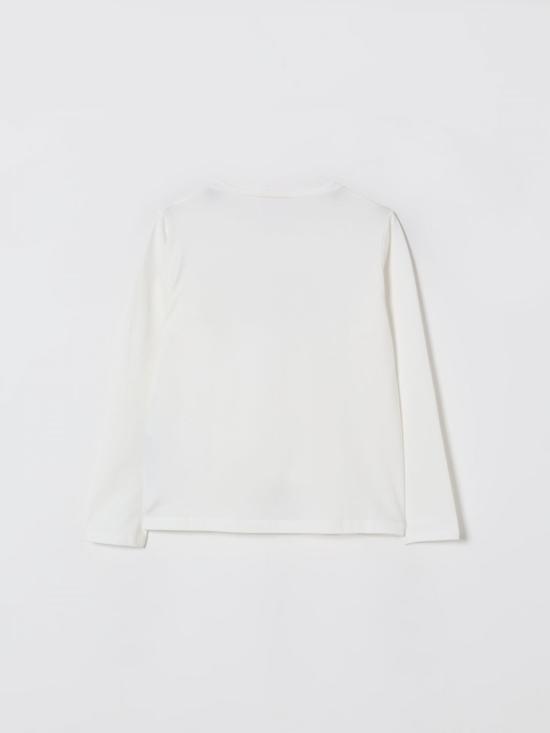 25FW [키즈] 리우조 티셔츠 GF5008J0088 B3951 White - LIU JO