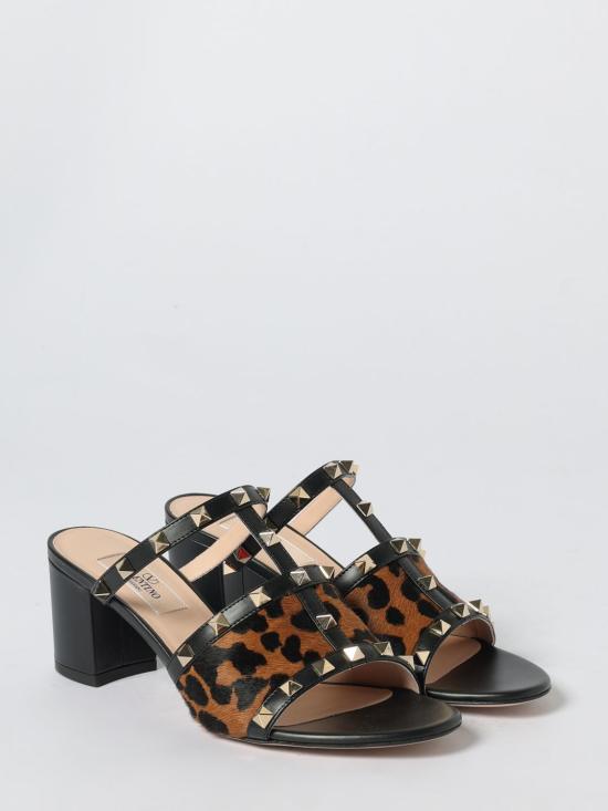 25FW 발렌티노 가라바니 뮬/슬리퍼 S0LT4AMX AB7 Black - VALENTINO GARAVANI