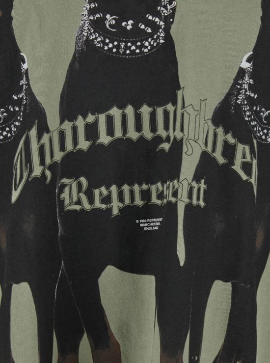 26SS 리프레젠트 반팔 티셔츠 MLM41135066 Green - REPRESENT