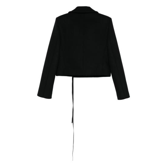 25FW 앤 드뮐미스터 자켓 B0013590FA674 099 BLACK - ANN DEMEULEMEESTER