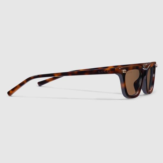 25FW 구찌 선글라스 839996J07482323 BROWN TORTOISESHELL DOM - GUCCI