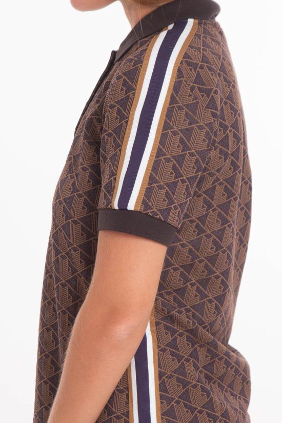 25FW 라코스테 폴로 티셔츠 DF3364 FW25 9I4 Purple - LACOSTE