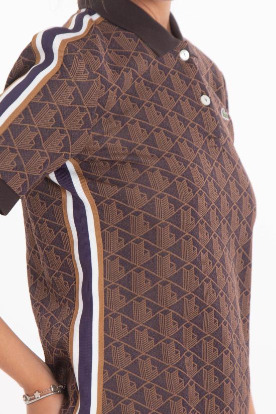 25FW 라코스테 폴로 티셔츠 DF3364 FW25 9I4 Purple - LACOSTE