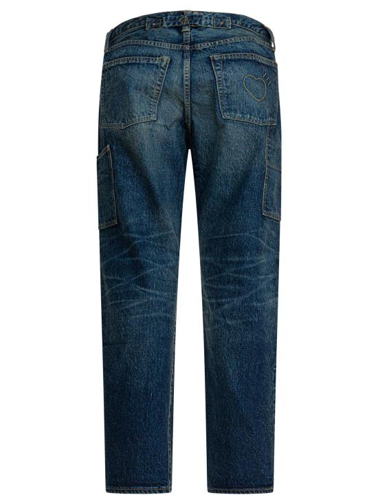 25FW 휴먼메이드 데님 팬츠 HM30PT002 INDIGO BLUE - HUMANMADE