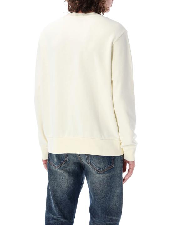 26SS 폴로 랄프로렌 포니 로고 레귤러 핏 스웨트셔츠 710916689 003 Bianco - POLO RALPH LAUREN