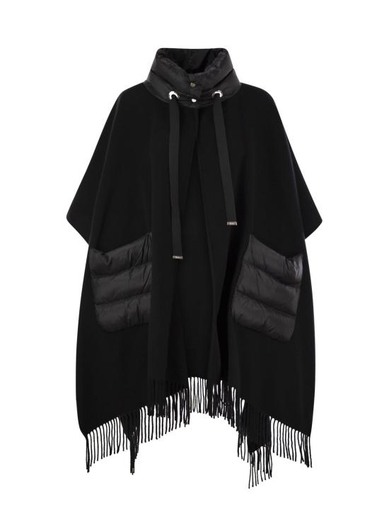 26FW 에르노 퀼티드 포켓 판초 GC00066DR33395 9300 NERO