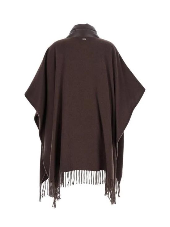 27FW 에르노 퀼티드 포켓 판초 GC00066DR33395 8810 MARRONE - HERNO