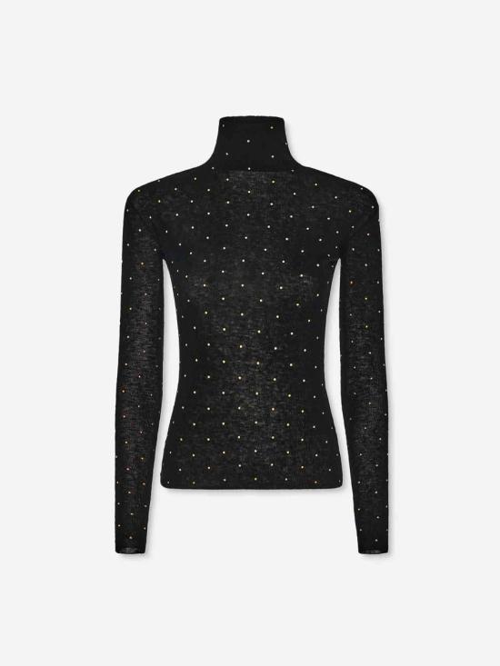 25FW 파코라반 터틀넥 25HMPU058ML0322 P001BLACK Black