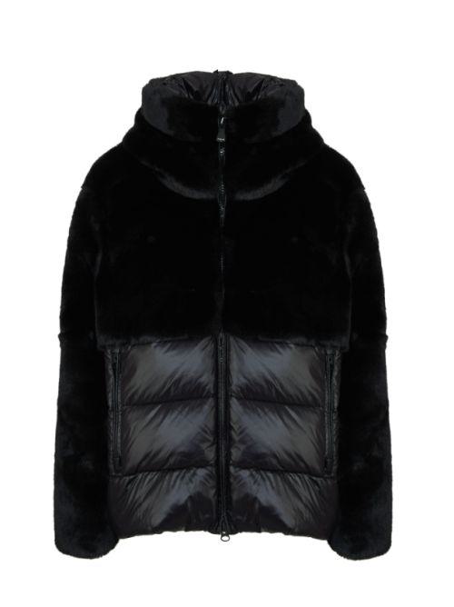 25FW 블라우어 숏패딩 25WBLDC02178 006646999 NERO Black