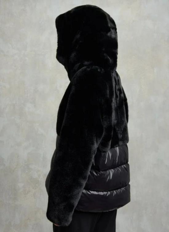 25FW 블라우어 숏패딩 25WBLDC02178 006646999 NERO Black - BLAUER