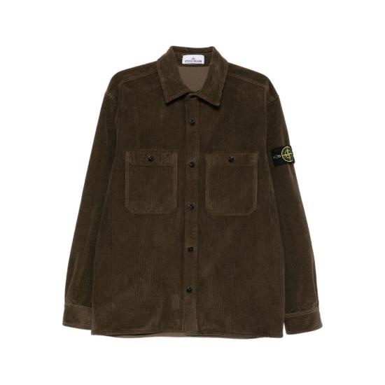 25FW 스톤 아일랜드 긴팔 셔츠 151200012 S0212 V0054 BROWN