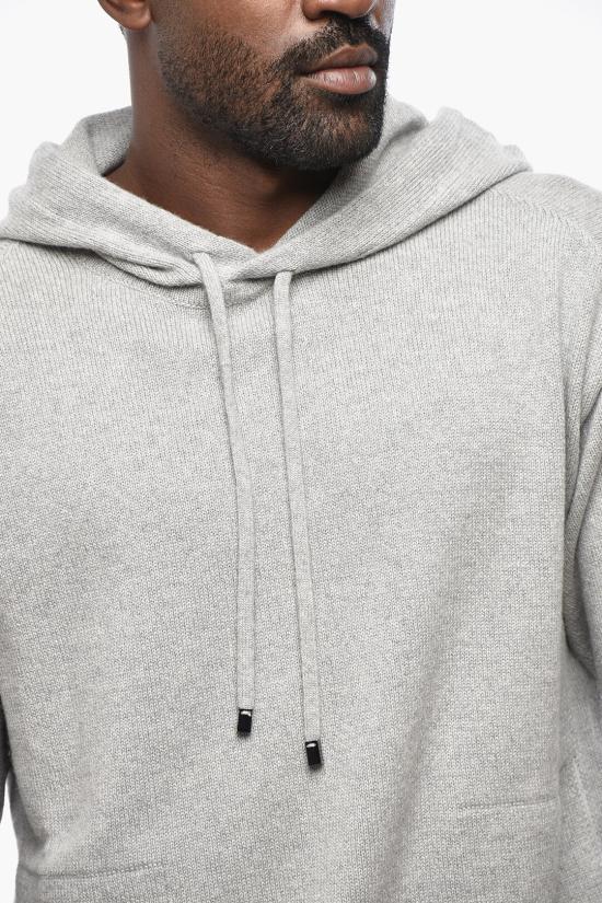  말로 후드 티셔츠 UXA287 FCB18 E2890 Gray - MALO