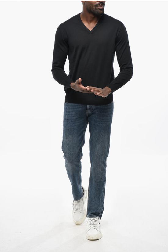  말로 스웨터 UMB006 F1Z25 E516 Black - MALO