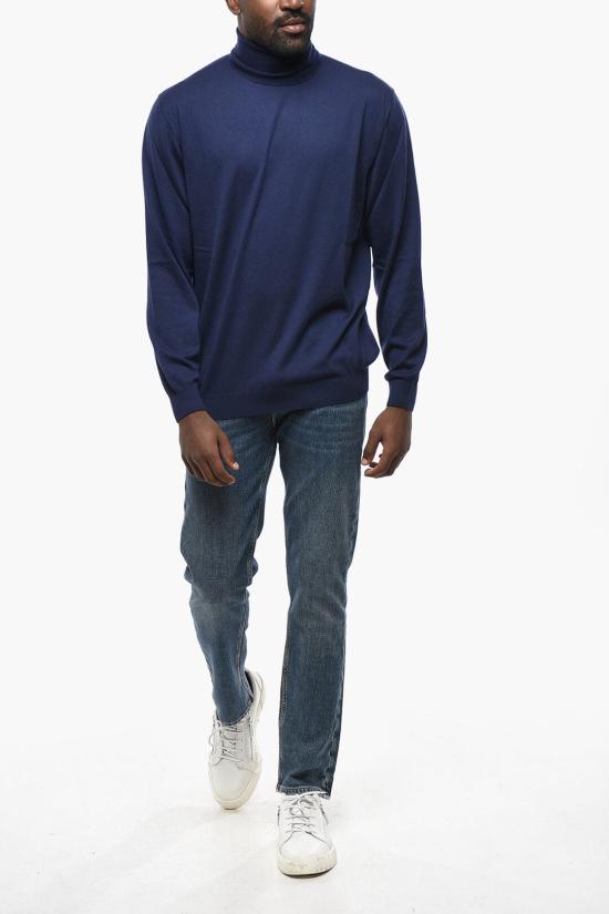  말로 터틀넥 UMC004 F1Z32 AMERI Blue - MALO