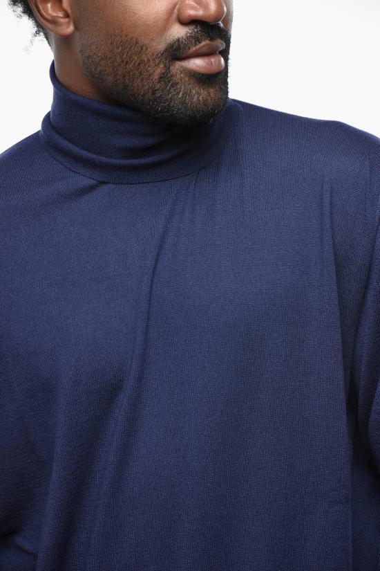  말로 터틀넥 UMC004 F1Z32 AMERI Blue - MALO