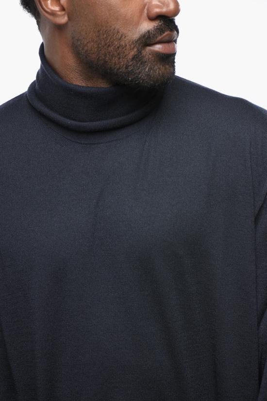  말로 터틀넥 UMC004 F1Z32 59BLU Midnight blue - MALO