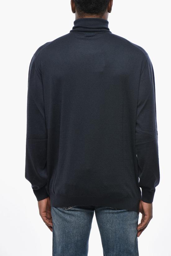  말로 터틀넥 UMC004 F1Z32 59BLU Midnight blue - MALO