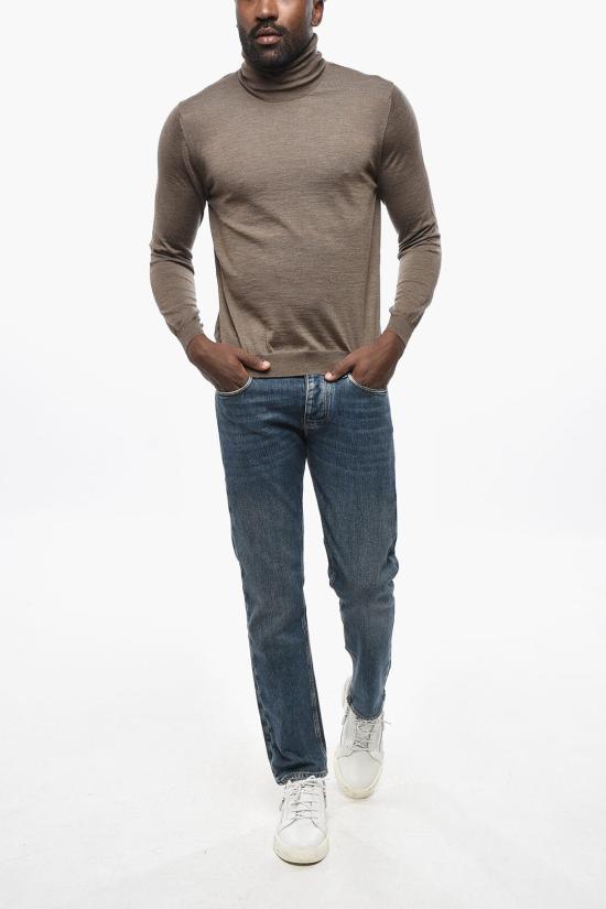  말로 터틀넥 UMC004 F1Z25 E2623 Brown - MALO